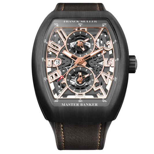 FRANCK MULLER Vanguard Master Banker C Black Titanium