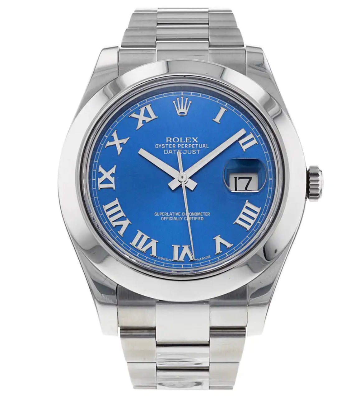 Rolex Datejust II - 41 ‘Azzurro Blue Roman’ Dial Oyster - 2022